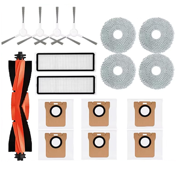 Súprava na Xiaomi Robot Vacuum X10 X10+ X20+ Plus kefy filtre vrecká mop