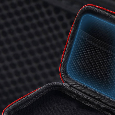 Carbon Universal Hard Case for Headphones (Black)