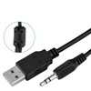 Kamera internetová mikrofón na lekcií práce video PC laptop 8812 z držiakom, čierna
