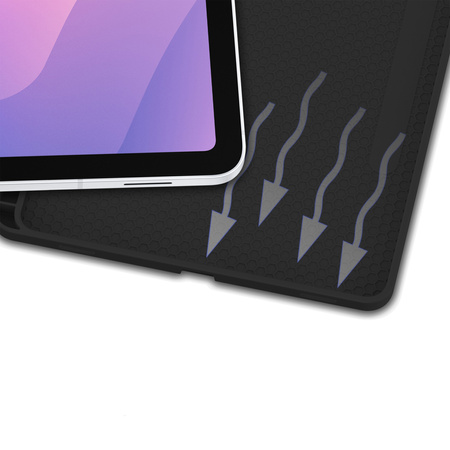 Puzdro Smart Pencil na Samsung Galaxy Tab S11 11 SM SMX736 s klapkou, čierne - ochranné