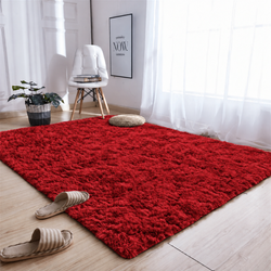 Shaggy Strado room carpet 160x220 BloodyRed (Bright red)