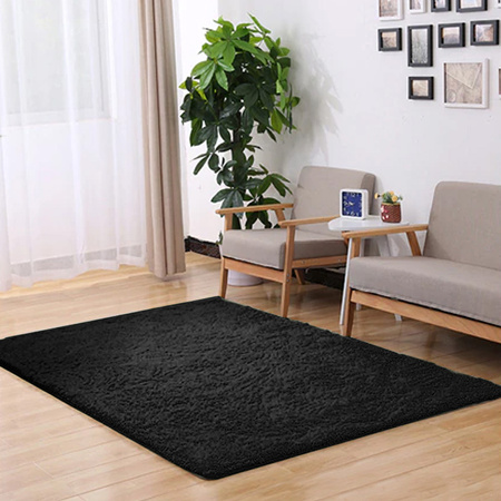 Dywan Alpaca Strado 130x190 - AlpaBlack (Czarny)