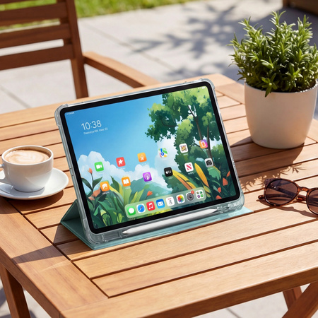Puzdro na Xiaomi Redmi Pad 2 11 2025 priehľadné s miestom na stylus / Redmi Pad 2 11 2025 - ochranné so stojanom