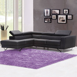 Shaggy Strado 160x230 PurpleFlower room rug (Light purple)