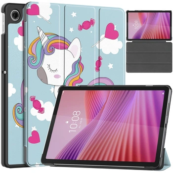 Puzdro grafické na Lenovo Tab 10.1 2025 s klapkou - ochranné so stojanom
