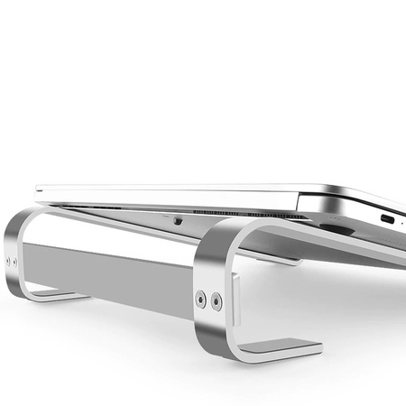 Aluminum tablet laptop stand up to 18" Simple S1 (Silver)