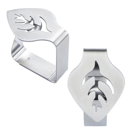 Strado Steel Tablecloth Clips STL4 - Leaves