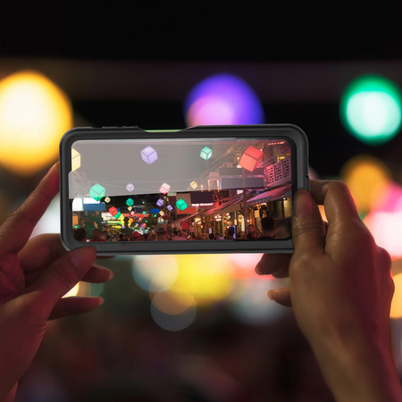 Etui wodoodporne IP68 360+ pasek pokrowiec futerał do Samsung Galaxy A25 5G, czarne