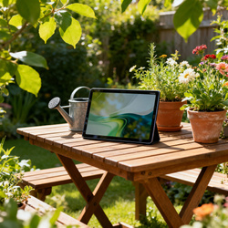 Etui Graficzne do Lenovo Tab One 8.7 25 TB305FU TB305XU, ochronne z podstawką