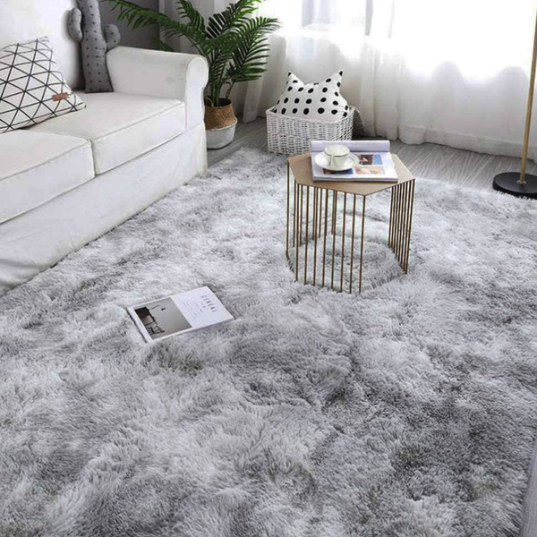 Koberec Shaggy Ombre 60x90 cm, svetlosivý - mäkký do obývačky a spálne