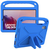 Puzdro s držiakom FunColor na Lenovo Tab M9 9 2023 TB310, modré - ochranné so stojanom