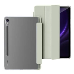 Etui Clear Pencil do Galaxy Tab TAB S9 FE 10.9 SM-X510 SM-X516 / S10 FE, zielone