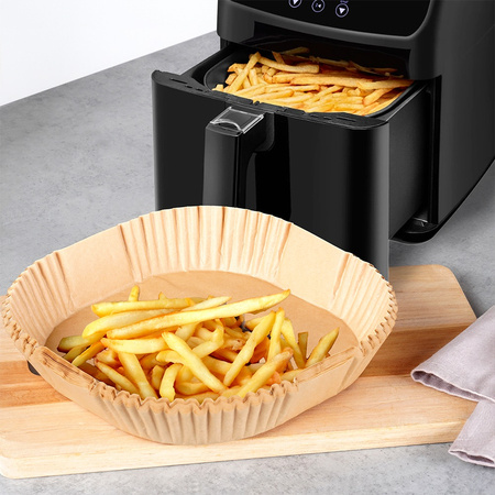 Wkład do frytkownicy Air Fryer beztłuszczowej papierowy 23 cm 50 szt.