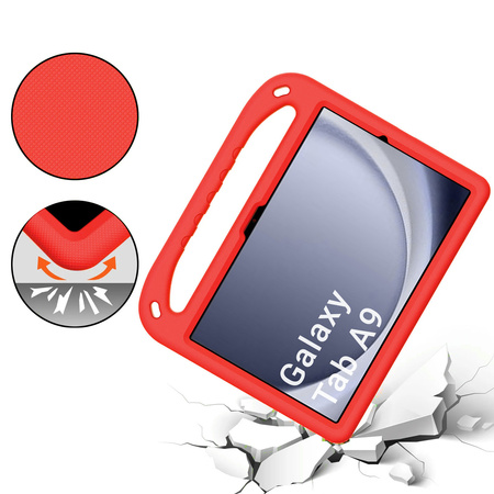 FunColor Case for Samsung Galaxy Tab A9 8.7 (Red)