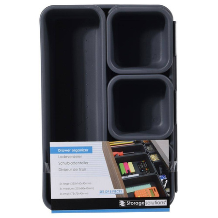 ORION Organiser insert for DRAWER 8 elements set of organisers