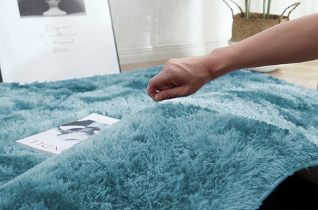 Ombre Shaggy Strado Carpet 140x190 OmbreNavy (Dark Blue)