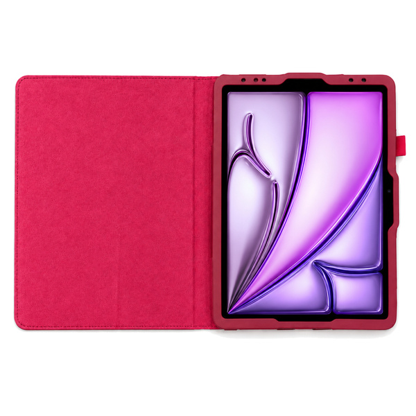 Etui z klapką do Apple iPad Air 11 M4 M3 M2 2026/ 25/ 24 gen. 8/ 7/ 6 - różowe