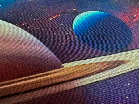 3D gaming carpet Strado Cosmos 140x200 cm planets stars galaxies