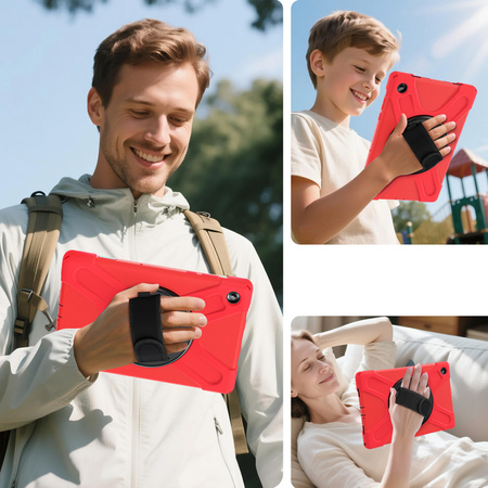 Etui do Samsung GALAXY TAB A11+ PLUS 10.9" 2025 A9+ Plus 2023 Pancerne z uchwytem