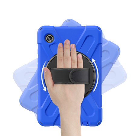 Puzdro pancierové Shockproof na Samsung Galaxy Tab A9 8 / 8.7 2023, modré - ochranné