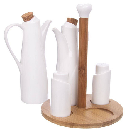 ORION Container for salt pepper dispenser for olive oil vinegar