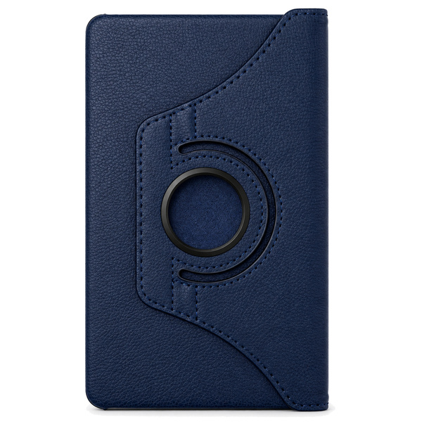 Etui obrotowe do Samsung Galaxy Tab A11 X135/ X133 A9 SM-X115/X110 - granatowe