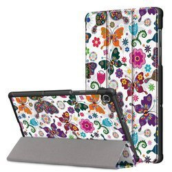 Etui Smart Graficzne Case do Lenovo Tab M10 FHD, Butterfly - ochronne z podstawką, dostęp do portów i przycisków