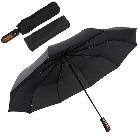 Automatic lightweight folding umbrella with handle cover for men and women