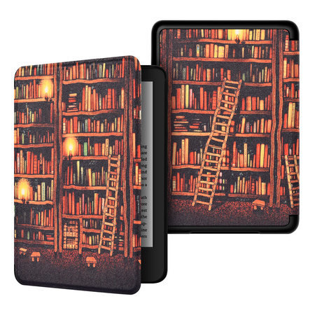Kindle Paperwhite 6/ Colorsoft/ Signature Edition- Library graphic case