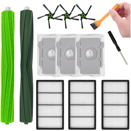 Zestaw do iRobot Roomba S9/ S9+ Plus szczotki wałki filtry worki akcesoria