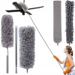 STRADO telescopic dust broom 3in1 250cm brush sweeper set XXL