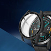 Etui do Huawei Watch GT 2 46, czarne - ochronne z podstawką, dostęp do portów i przycisków