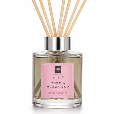 Zestaw Dyfuzorów zapachowych Rose & Black Oud