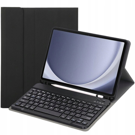 Bluetooth keyboard case for Samsung Galaxy Tab A9 8.7 CFX110 (Black)
