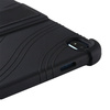 Etui Pancerne Armor do Nokia T20 10.4, czarne - ochronne z podstawką, dostęp do portów i przycisków