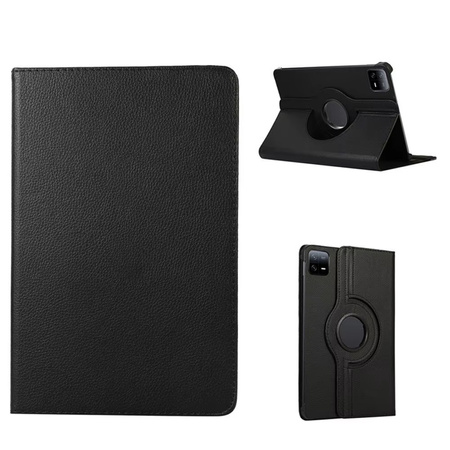 Puzdro otočné na Xiaomi Pad 7 / Pad 7 Pro 11.2 uzatvárateľné / Xiaomi Pad 7 Pro, čierne - ochranné so stojanom