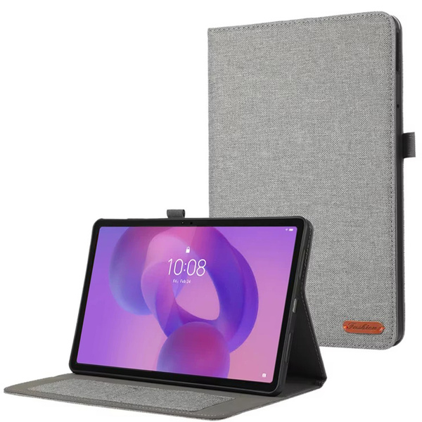 Etui z klapką do Lenovo Idea Tab 11" TB336FU TB336ZU ZAFR0378PL - szare