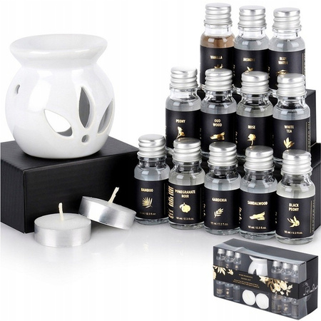 Fragrance fireplace with oils ceramic 15 el.