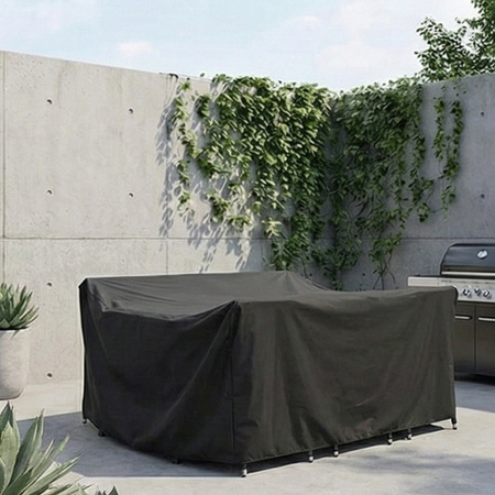 Pokrowiec na meble ogrodowe stół krzesła wodoodporny mocny 300x200x80cm XXL