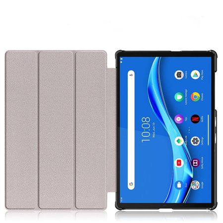 Puzdro Smart grafické Case na Lenovo Tab M10 FHD, Butterfly - ochranné so stojanom, prístup k portom a tlačidlám