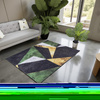 NOVO Strado modern carpet for living room marble pattern velvet Green Marble 120x170 cm