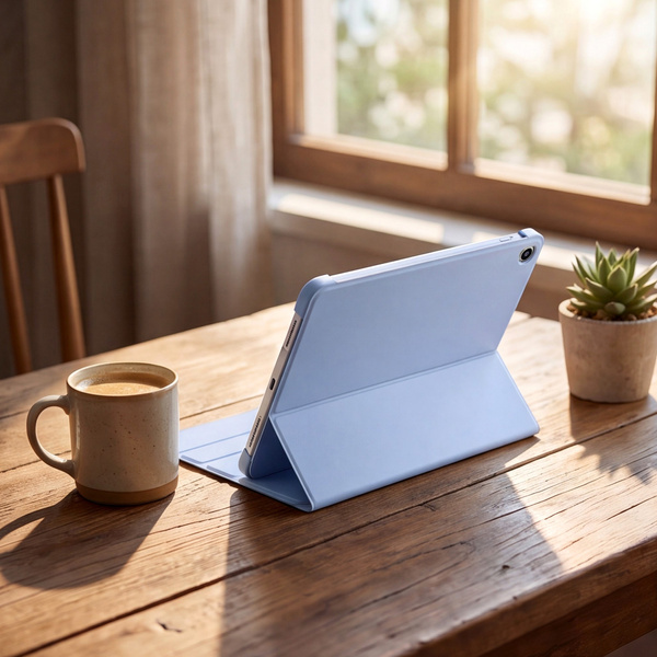Etui z klawiaturą do Galaxy Tab S10 Lite 10.9" SM-X406 SM-X400 2025 ochronne niebieskie