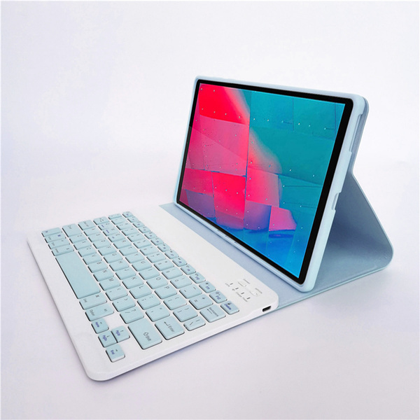 Puzdro na Lenovo Tab P12 TB-370, modré - ochranné so stojanom, prístup k portom a tlačidlám