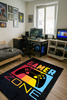 Koberec herný 3D Gamer Zone 140x200 cm - moderný 3D vzor do izby hráča