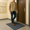 STRADO doormat under shoe door entrance rubber mat 60x90 thick XL