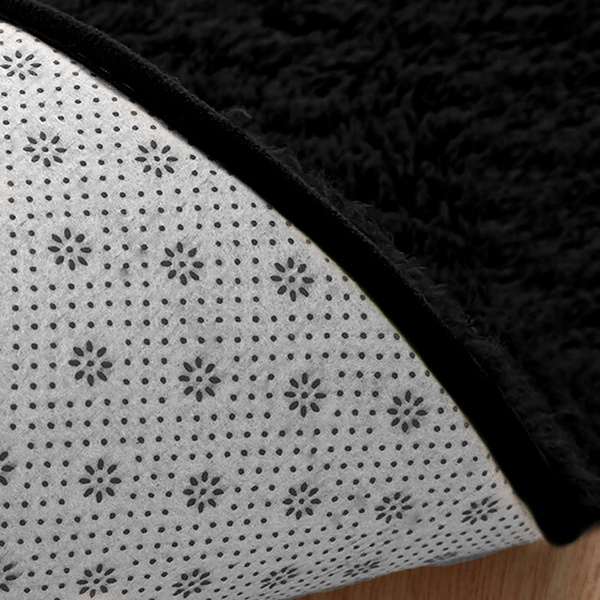 Alpaca Strado 160x160 round rug - AlpaBlack