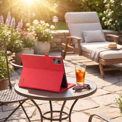 Etui z klapką do Lenovo Idea Tab 11" TB336FU TB336ZU ZAFR0378PL - czerwone