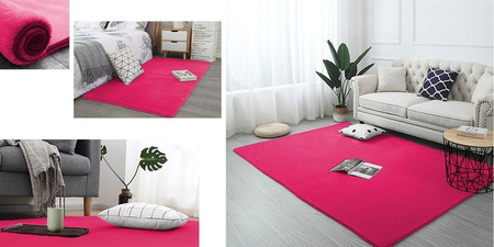 Room rug Rabbit Strado 140x200 HotPink (Pink)