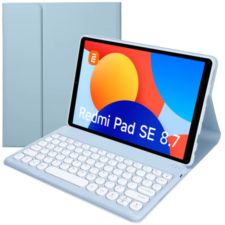 Puzdro na Xiaomi Redmi Pad SE 8.7 2024 / Redmi Pad SE 8.7 / Redmi Pad, modré - ochranné so stojanom
