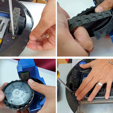 Kółka opony 4 szt do iRobot Roomba 500 600 700 800 I4 I5 I6 I7 E5 E6 J7 S9